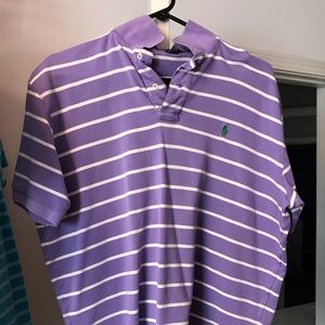 Purple Polo by Ralph Lauren Cotton Polo